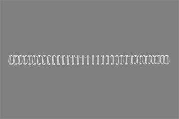 Wirespiral GBC WireBind 3:1 9,5mm vit A4 100 / FP