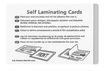 Kallamineringsficka BNT 66x100mm 100 / FP