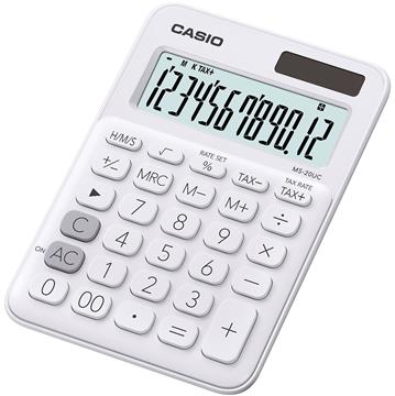 Bordsräknare Casio MS-20UC vit