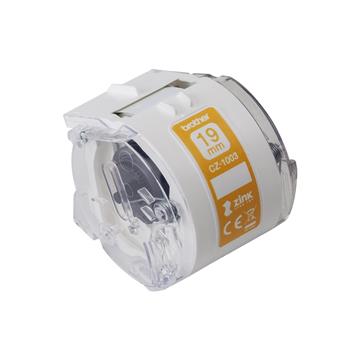 Etikettrulle Brother CZ1003 19mmx5m