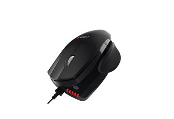 Ergonomisk mus RollerMouse Unimouse med sladd svart