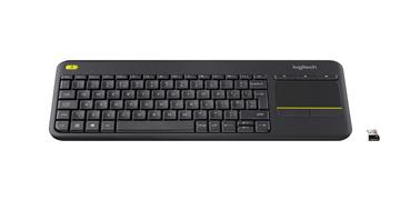 Tangentbord Logitech K400 Plus Trådlös Mörk