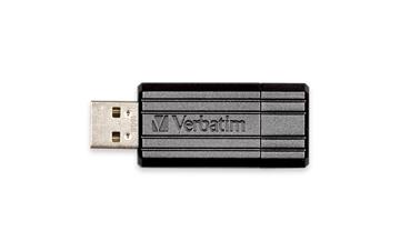 USB-Minne Verbatim PinStripe 16GB Svart