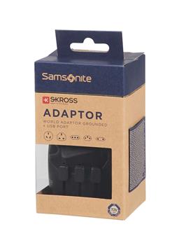 Reseadapter Samsonite Världsadaper + USB 1 / ST