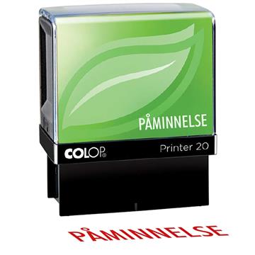 Stämpel Colop Green Line 20/L påminnelse