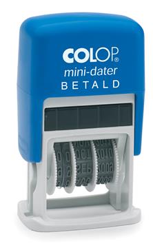 Stämpel Colop S160 betald Datum