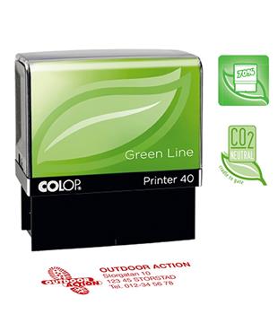 Stämpel Colop Green Line 40 59x23mm
