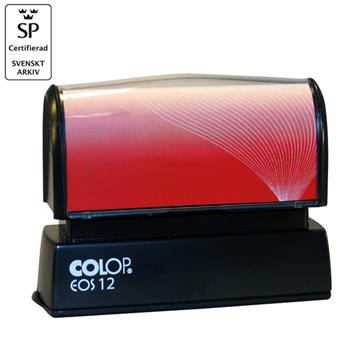 Stämpel Colop EOS 12 64x8mm svart