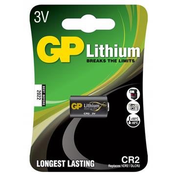 Batteri GP Lithium Knappcell cr2 foto 3v 1 / ST