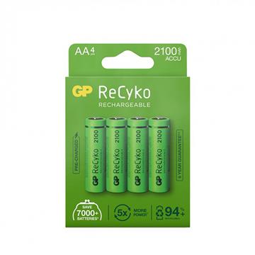 Batteri GP Recyko laddningsbart AA 2000mAh 4 / FP