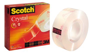 Tejp kristallklar Scotch 600 19mmx33m