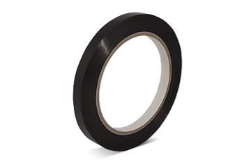 Påsförslutnings /Journaltejp pvc svart 9mm