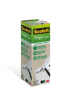 Dokumenttejp Scotch Magic 900 19mm x 33m 9 st / förpackning