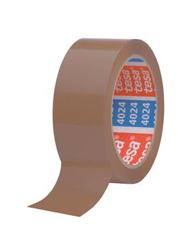 Packtejp Tesa 4024 PP brun 38mm x 66m 1 st / förpackning
