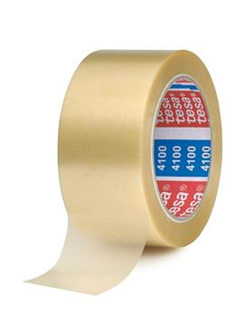 Packtejp Tesa 4100 PVC transparent 38mm x 66m 1 st / förpackning