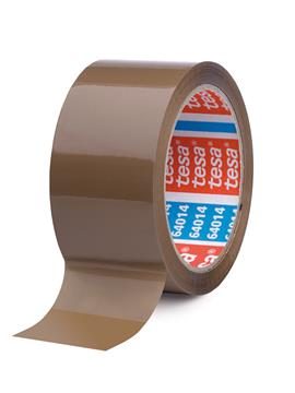 Packtejp Tesa 64014 PP brun 50mm x 66m 1 st / förpackning
