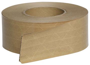 Förseglingsremsa trådarmerad brun 70 mm x 100 m