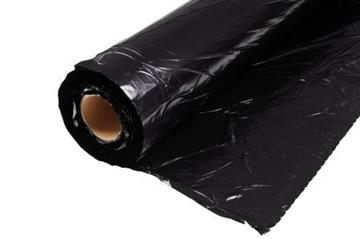 Topparksfolie LD-polyeten 0,05mm svart 1,3x1,7m 130 st / förpackning