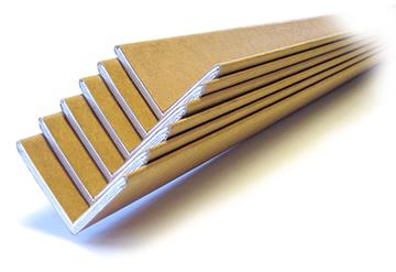 Bandskydd Kraft 60x60x3x100mm 500 st / förpackning
