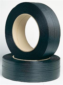 Maskinband PP svart 12x0,63/200 3000m