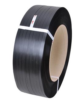 Packband PP svart 1250 12x0,50/280 1500m