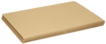 Kraftpapper livsmedelsgodkänd 70g brun 60x90 cm 530 st / förpackning