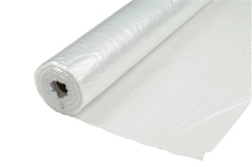 Täckfolie LDPE 0.10 mm utvikt transparent 1.3 x 50 m