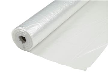 Täckfolie LDPE 0.10 mm dubbelvikt transparent 2.0 x 50 m