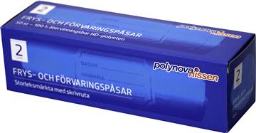 Fryspåse HD Kapsel 2L Transp 50 /FP
