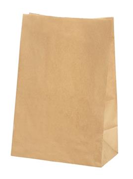 Papperspåse SOS nr 3 brun 60g 180x110x265mm 500 st / förpackning