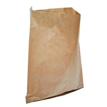 Papperspåse Krans 4,5 kg brun 270x90x400 mm 500 /KRT