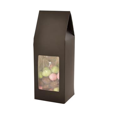 Påskartong m fönster svart 82x72x230mm 200/krt 200 /KRT