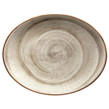 Tallrik Bonna Auro Oval Terrain 31x24cm