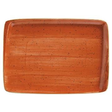 Tallrik Bonna Auro Flat Terracotta 36x25cm
