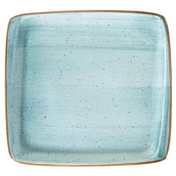 Tallrik Bonna Auro Flat Aqua 27x25cm