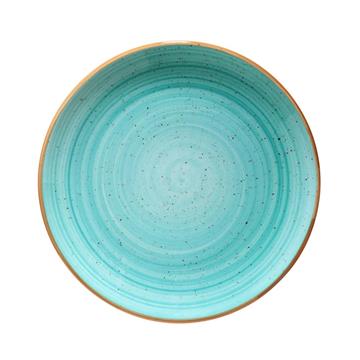 Tallrik Lifestyle Flat Aqua Ø19cm