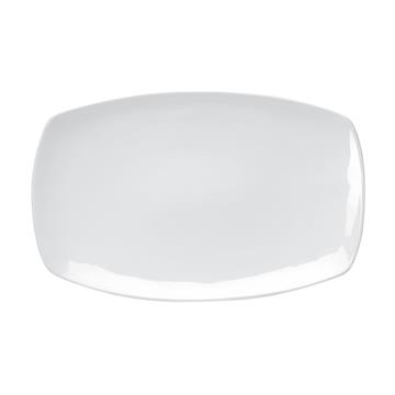 Tallrik Exxent Eros Flat Vit 31,5x20cm