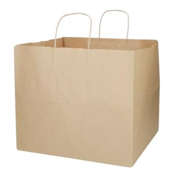 Bärkasse Papp Pizza & Bageri Brun 365x330x320mm 200 /KRT