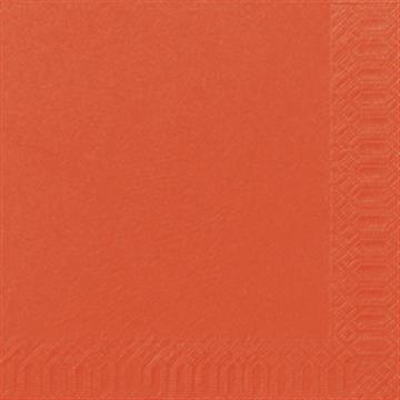 Servett Duni 3-lag Sun Orange 33x33cm 125 /FP