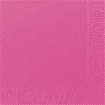 Servett Duni 3-lag Fuchsia 33x33cm 125 /FP