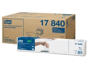 Servett Tork N10 1-lag Vit 21,3x21,6cm 1125 /FP