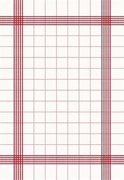 Servett Duni Towel Napkins Röd 38X54cm 250 /KRT