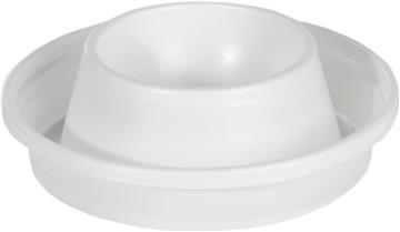 Äggkopp plast PS vit Ø72x20 mm 100 /FP