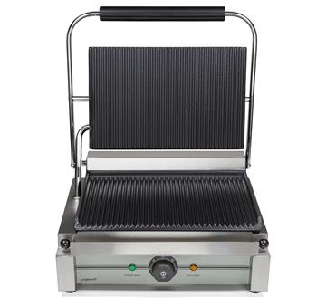 Klämgrill 2,2kW/ 230V/ 1fas Panini räfflad