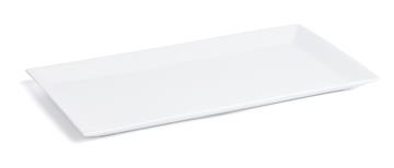 Tallrik Exxent Quadro Flat Vit 40x20cm