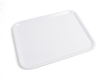 Bricka vit laminat 36x28cm