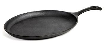Fajitapanna Gjutjärn med handtag 25x18,5cm