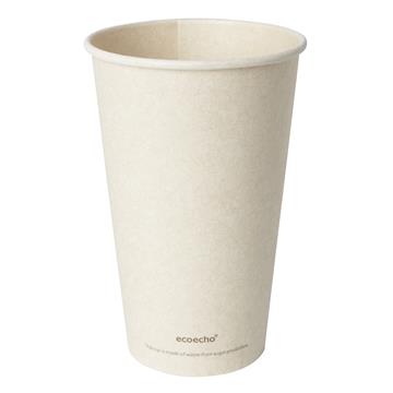 Pappersmugg Duni Sweet Cup Bagasse/PLA Natur 47cl 36 /FP