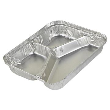 Aluminiumform 3-fack 990ml 227x177x39mm 125 /FP