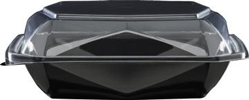 Plastform Duni Octaview APET Svart/Klar 625ml 255 /KRT